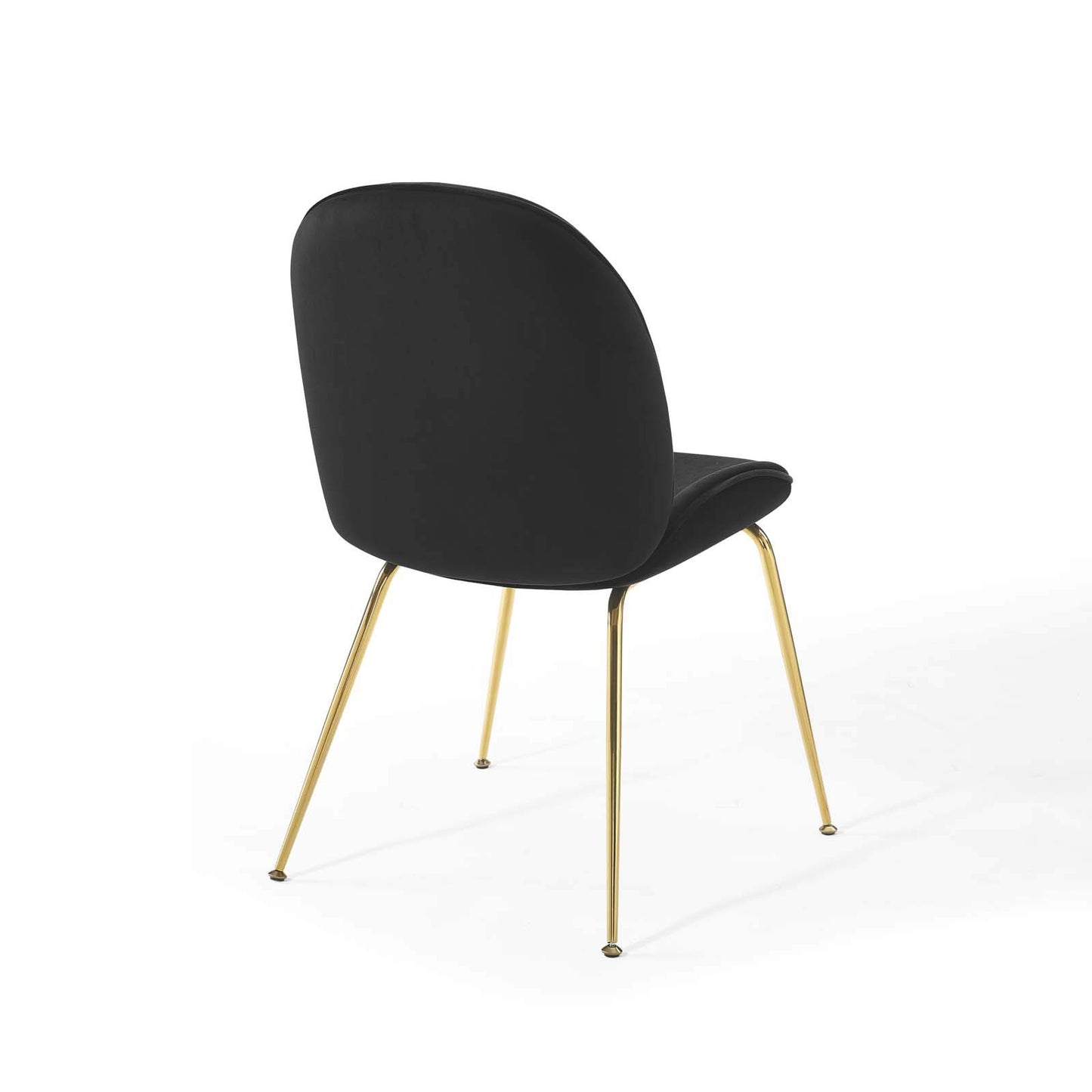 Dining Table | Delightful Scoop Dining Chair | Vintage Charm | Gold Stainless Steel Frame | Stain-Resistant Velvet Upholstery | Comfortable & Stylish | Non-Marking Foot Caps | casafoyer.myshopify.com