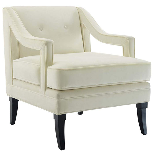 home office desk chairs | CasaFoyer Concur Performance Velvet Armchair | Sleek Design | Stain-Resistant | Plush Cushion | Machine Washable Cover | Solid Birch Legs | Modern & Mid-Century Decor | 331 lbs Weight Capacity | casafoyer.myshopify.com