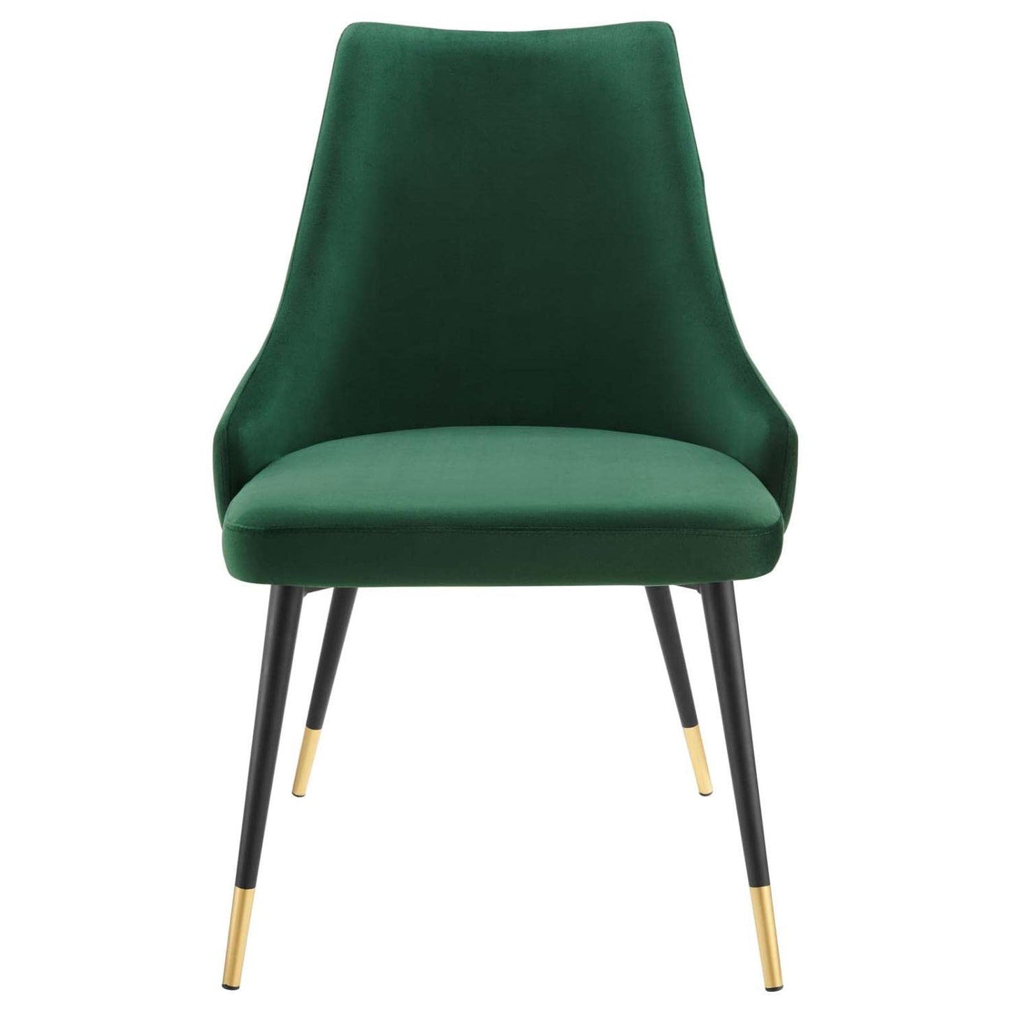 home office desk chairs | CasaFoyer Adorn Tufted Performance Velvet Dining Side Chair | Elegant, Comfortable, Versatile | Set of 2 | Green | No Assembly Required | casafoyer.myshopify.com