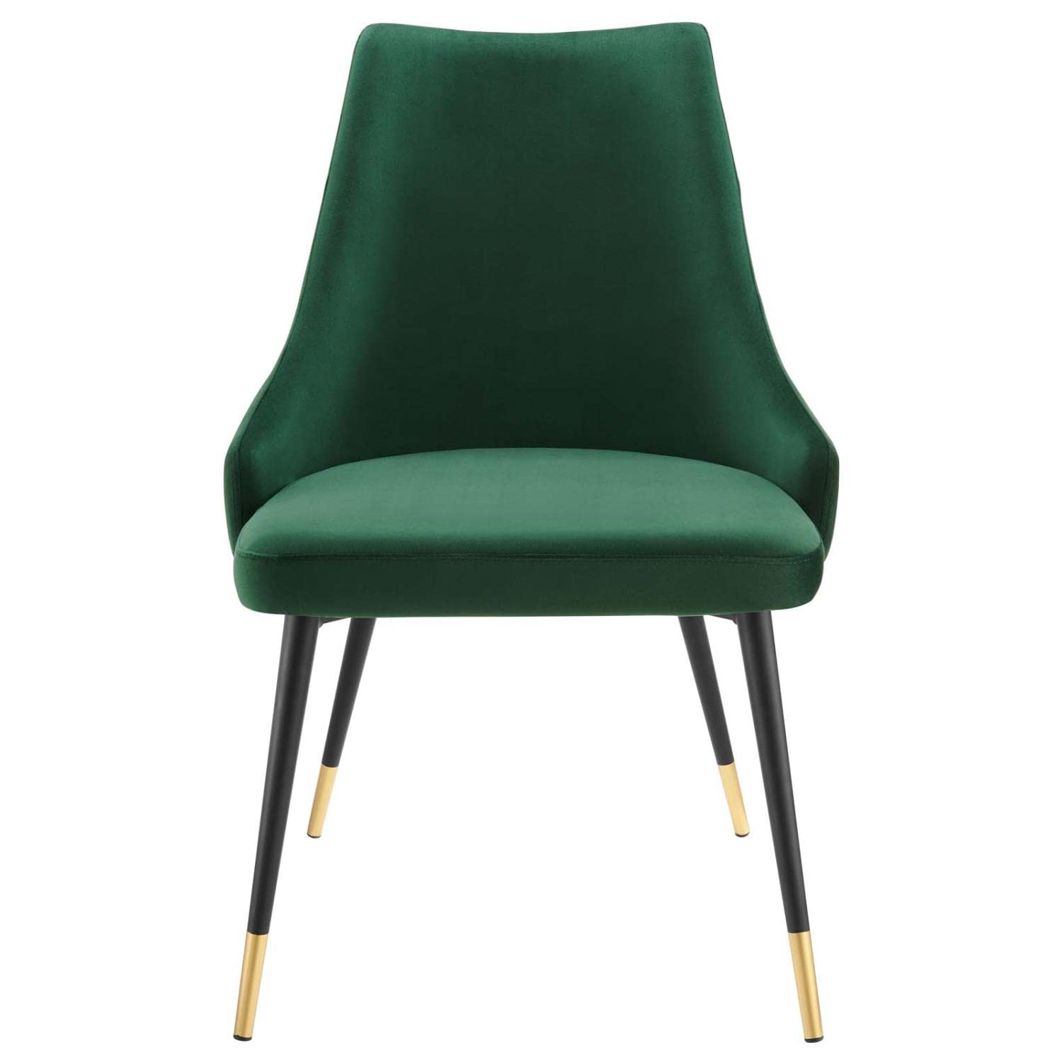 home office desk chairs | CasaFoyer Adorn Tufted Performance Velvet Dining Side Chair | Elegant, Comfortable, Versatile | Set of 2 | Green | No Assembly Required | casafoyer.myshopify.com