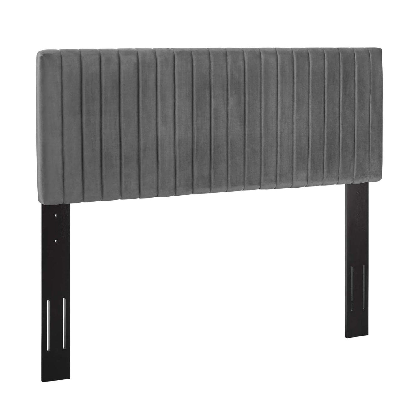 Bed | CasaFoyer Keira Full/Queen Headboard | Luxurious Velvet | Channel Tufting | Stain-Resistant | Solid Wood Frame | Upgrade Your Bedroom with Elegance | casafoyer.myshopify.com