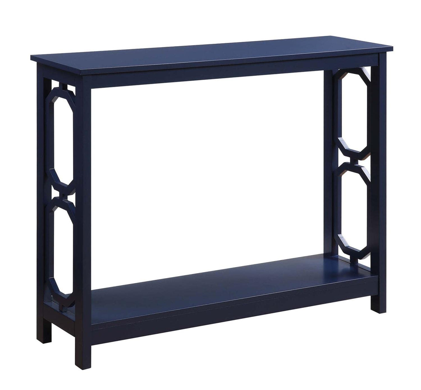 TABLE | Ergode Omega Console Table with Shelf | Sleek & Contemporary Design | Ample Display Space | Easy to Maintain | Hidden Storage | Easy Assembly | casafoyer.myshopify.com