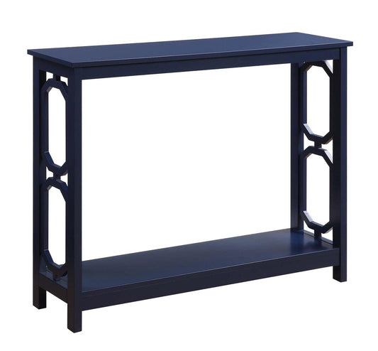 TABLE | Ergode Omega Console Table with Shelf | Sleek & Contemporary Design | Ample Display Space | Easy to Maintain | Hidden Storage | Easy Assembly | casafoyer.myshopify.com