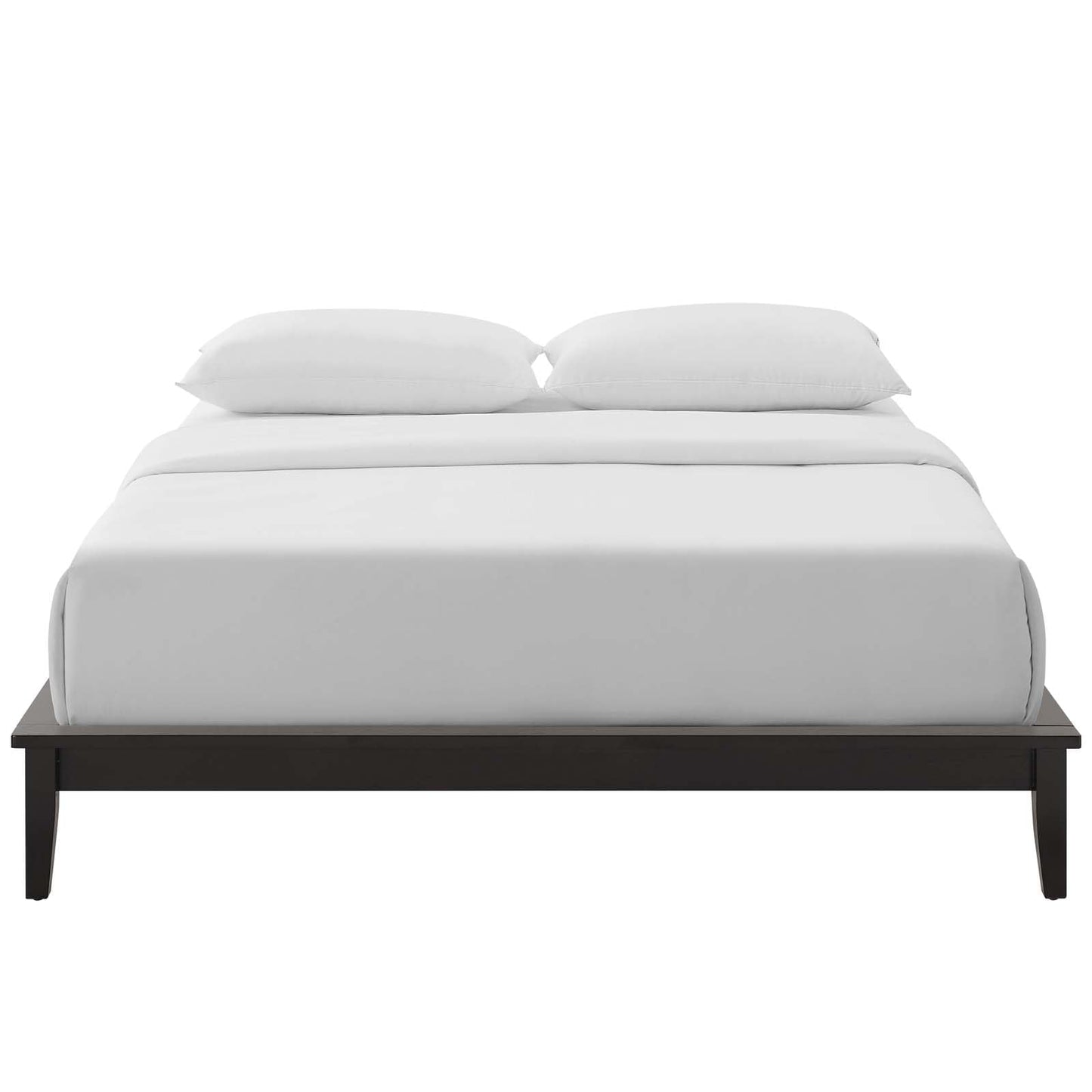 Bed | CasaFoyer Lodge Queen Rustic Wood Platform Bed Frame | Durable Solid Wood | Supports Memory Foam, Latex, Innerspring, Hybrid Mattresses | No Box Spring Needed | 800 lbs Weight Capacity | casafoyer.myshopify.com