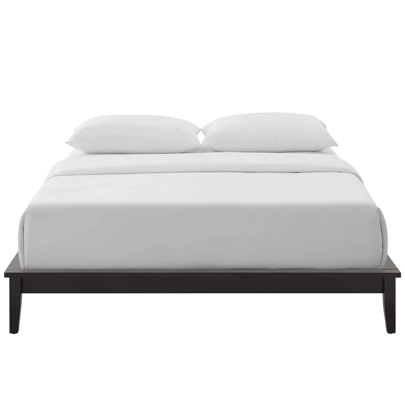 bed frames | CasaFoyer Rustic Lodge Full Wood Platform Bed Frame | Durable Solid Wood | Supports Memory Foam, Latex, Innerspring, Hybrid Mattresses | No Box Spring Needed | 800 lbs Capacity | casafoyer.myshopify.com
