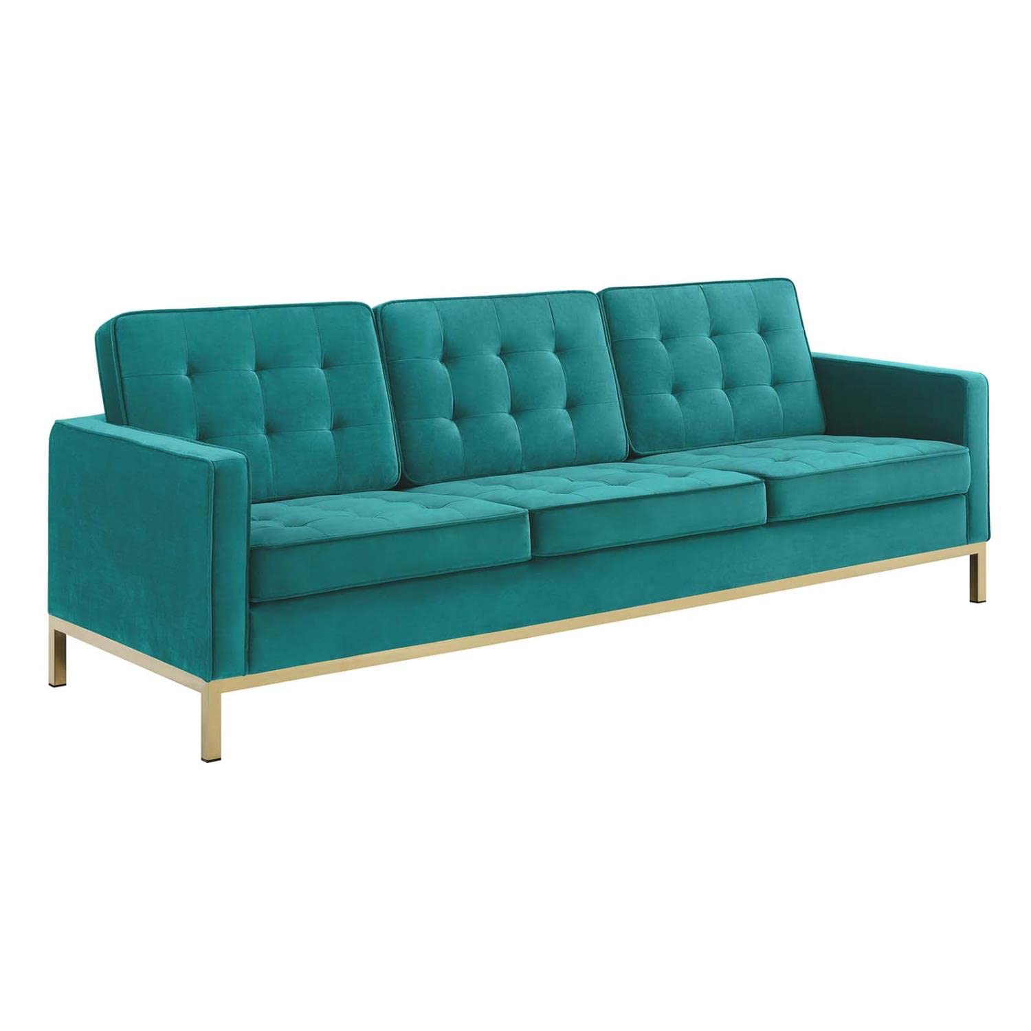kitchen and dining room sets | CasaFoyer Loft Gold Stainless Steel Leg Performance Velvet Sofa | Loveseat Set - Luxurious Retro Modern Design | Stylish Living Rooms & Lounges | casafoyer.myshopify.com