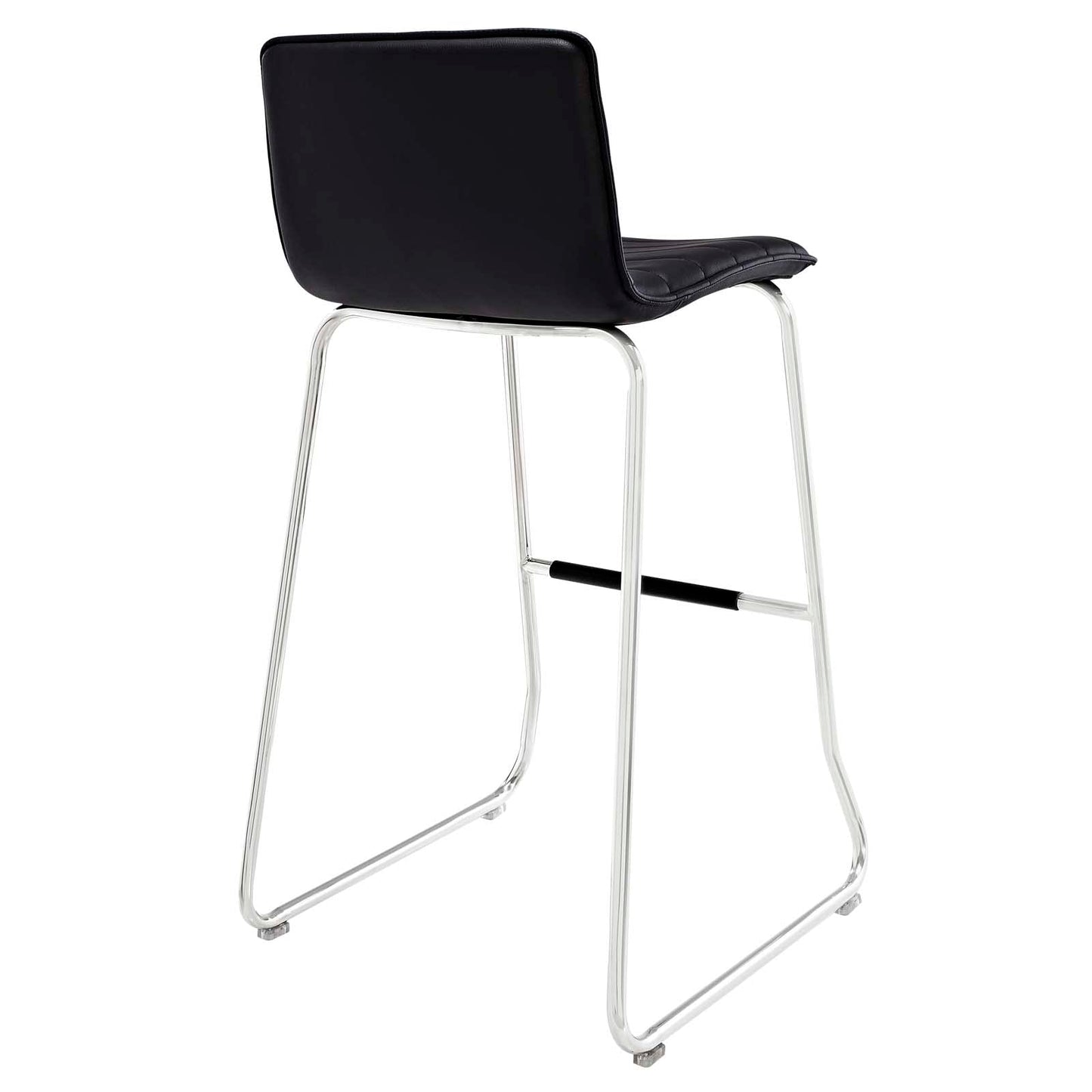 barstools | CasaFoyer Dive Bar Stool | Sleek Design | Stainless Steel Base | Ideal for Bars, Restaurants, Hotels, and Home Settings | Captivating and Ambitious | Black | casafoyer.myshopify.com