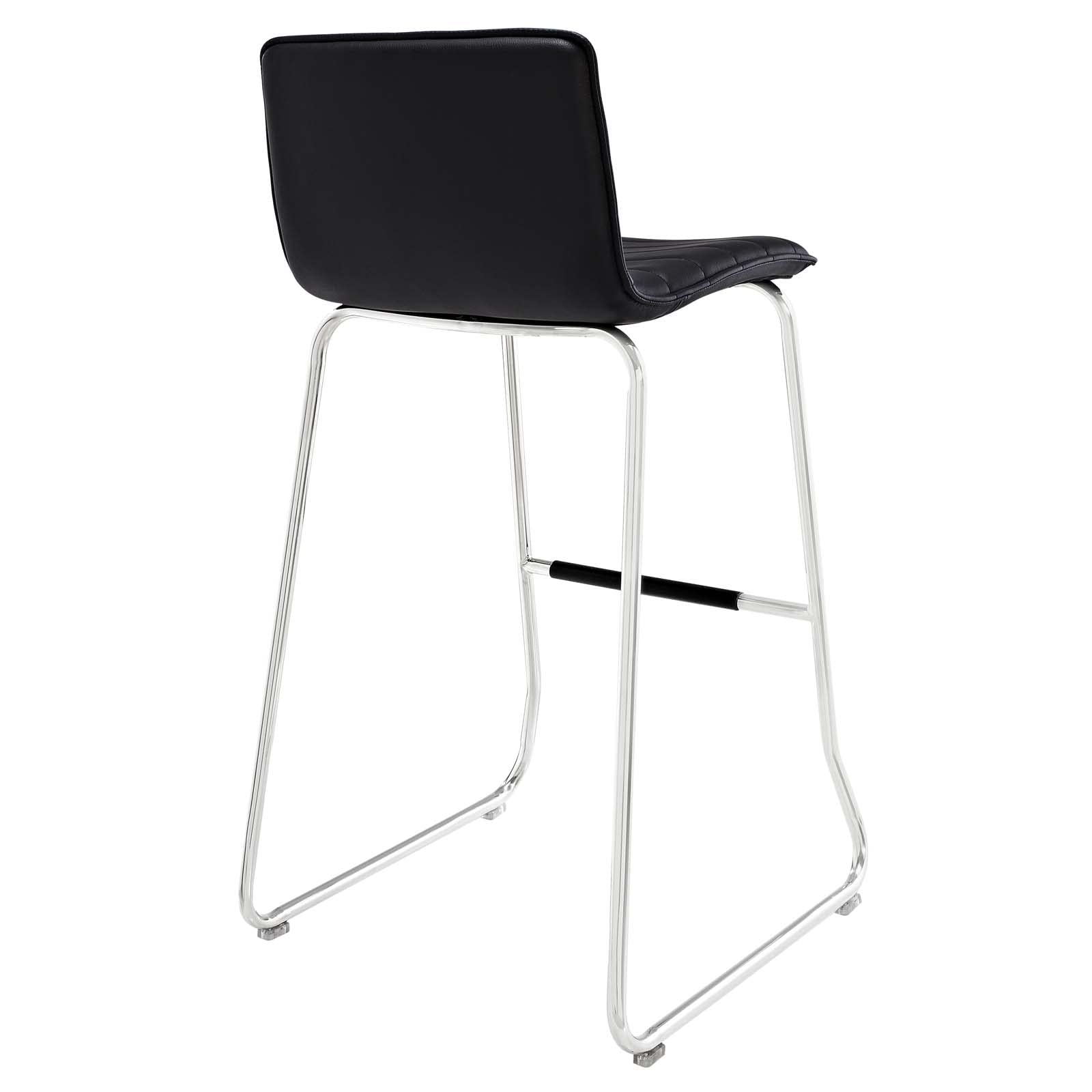 barstools | CasaFoyer Dive Bar Stool | Sleek Design | Stainless Steel Base | Ideal for Bars, Restaurants, Hotels, and Home Settings | Captivating and Ambitious | Black | casafoyer.myshopify.com