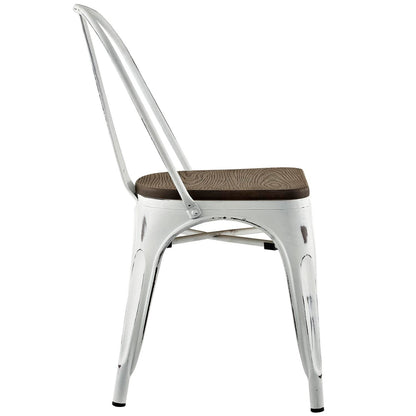 Chair | Promenade Vintage Distressed Bamboo Side Chair | Exquisite Design | Unique Interiors | casafoyer.myshopify.com