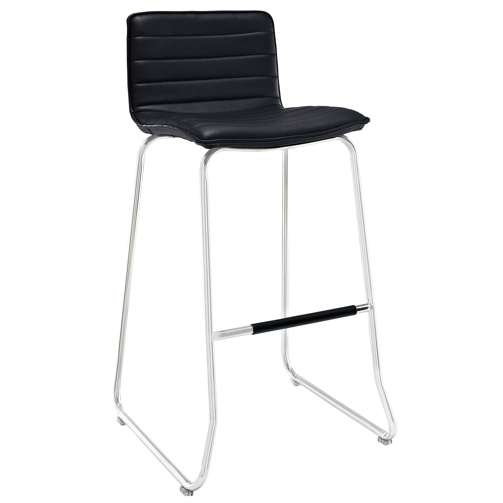 barstools | CasaFoyer Dive Bar Stool | Sleek Design | Stainless Steel Base | Ideal for Bars, Restaurants, Hotels, and Home Settings | Captivating and Ambitious | Black | casafoyer.myshopify.com