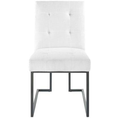 barstools | CasaFoyer Privy Black Stainless Steel Dining Chair | Glamorous Art Deco Design | Contemporary Upholstery | Sleek Matte Black Base | Supports up to 331 lbs | casafoyer.myshopify.com