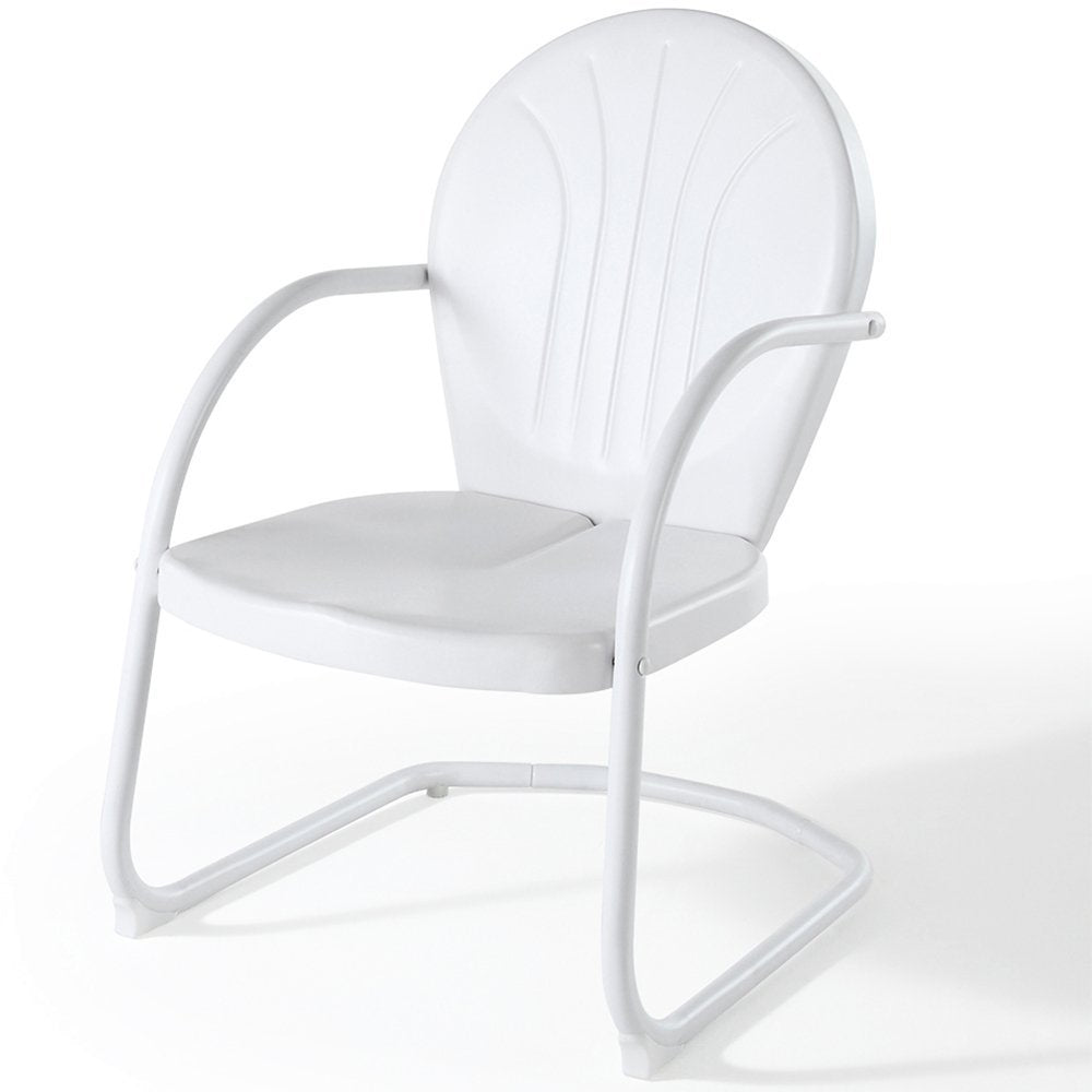 Patio Furniture Sets | Griffith Metal Outdoor Furniture Set | Nostalgic Design | Unparalleled Comfort & Durability | White Finish | 3 Piece Seating Set | casafoyer.myshopify.com