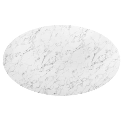 Dining Table | Lippa 78 Dining Table | Iconic Modern Design | Scratch-Resistant Finish | White | casafoyer.myshopify.com