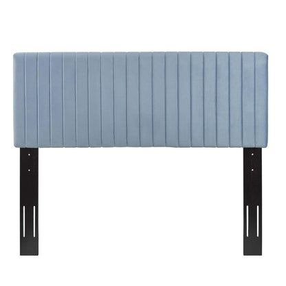 headboards | CasaFoyer Keira King/California King Headboard | Opulent Channel Tufted Velvet | Stain-Resistant Upholstery | Solid Wood Construction | Dense Foam Padding | Fits King & Cal King Beds | casafoyer.myshopify.com
