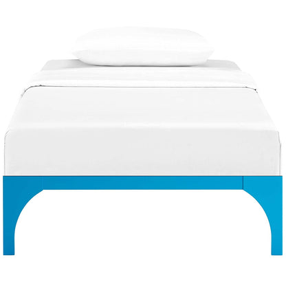 Bed | CasaFoyer Ollie Bed Frame | Slatted Wood Support System | Steel Frame | 1300 lbs Weight Capacity | Modern Design | Twin Size | casafoyer.myshopify.com