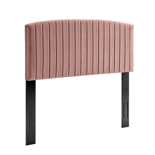 headboards | CasaFoyer Rebecca King/California King Channel Tufted Performance Velvet Upholstered Headboard | Elegant, Durable, Customizable | casafoyer.myshopify.com