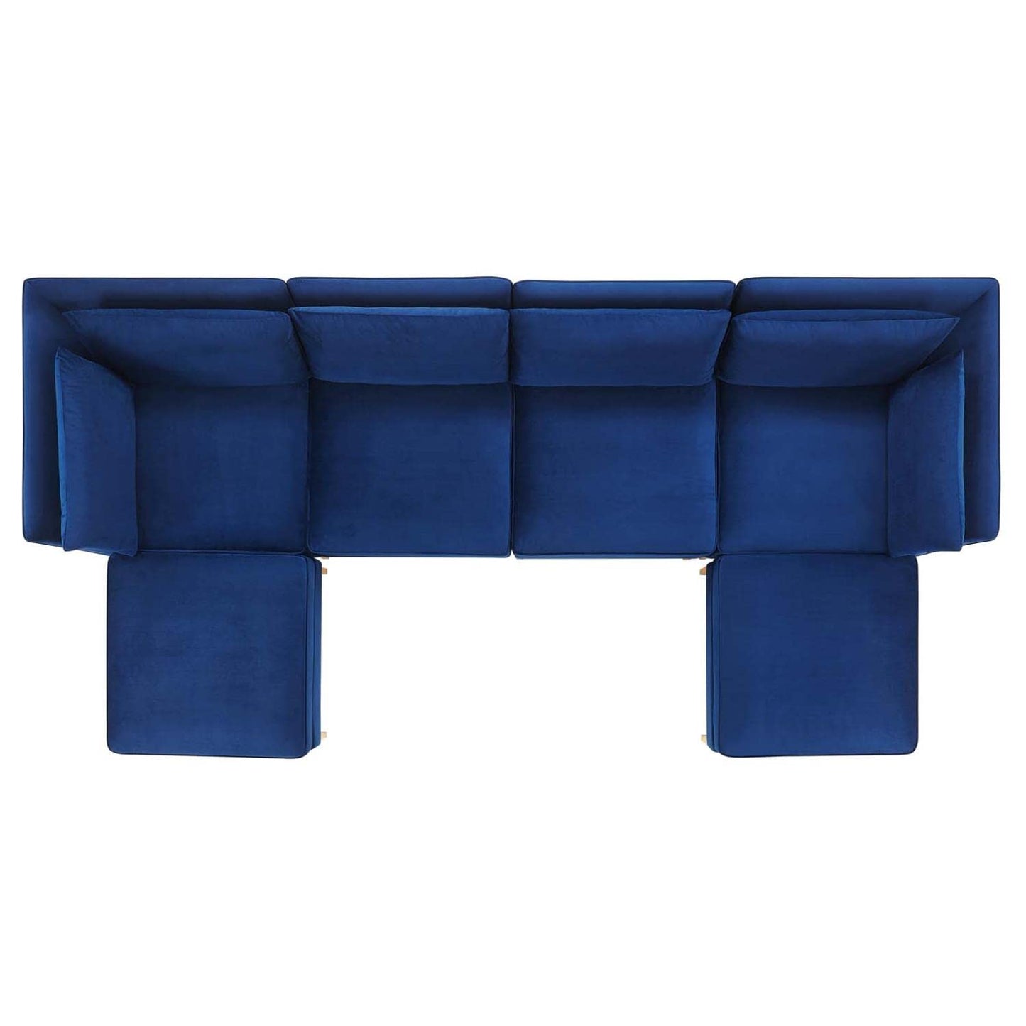 kitchen and dining room sets | CasaFoyer Ardent Performance Velvet 6-Piece Sectional Sofa | Vintage Modern Glam Deco Style | Stain-Resistant Velvet | Versatile Configurations | Comfortable Seating | Gold Metal Legs | 440 lbs Weight Capacity | casafoyer.myshopify.com