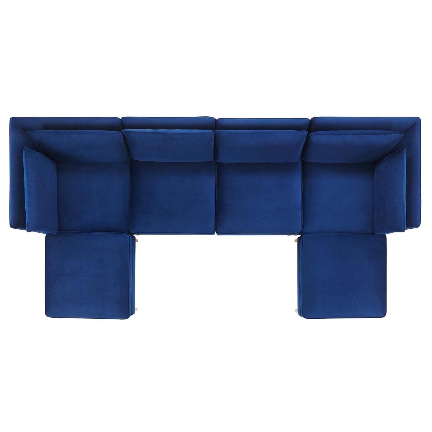 kitchen and dining room sets | CasaFoyer Ardent Performance Velvet 6-Piece Sectional Sofa | Vintage Modern Glam Deco Style | Stain-Resistant Velvet | Versatile Configurations | Comfortable Seating | Gold Metal Legs | 440 lbs Weight Capacity | casafoyer.myshopify.com
