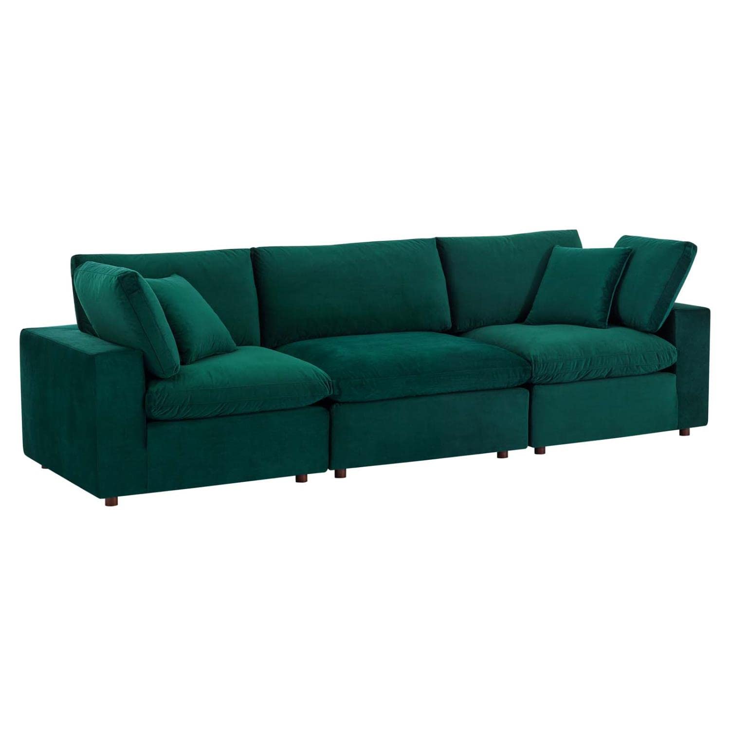 sofas | CasaFoyer Commix Luxurious Performance Velvet Sofa Set | Plush Comfort | Solid Wood Construction | Stain-Resistant | Duck Down Cushions | Perfect for Modern Homes | casafoyer.myshopify.com