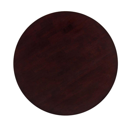 patio dining tables | CasaFoyer Vision 35 Round Dining Table | Mid-Century Modern Design | Durable MDF Top | Space-Saving | Accommodates 4 People | Cappuccino Finish | casafoyer.myshopify.com
