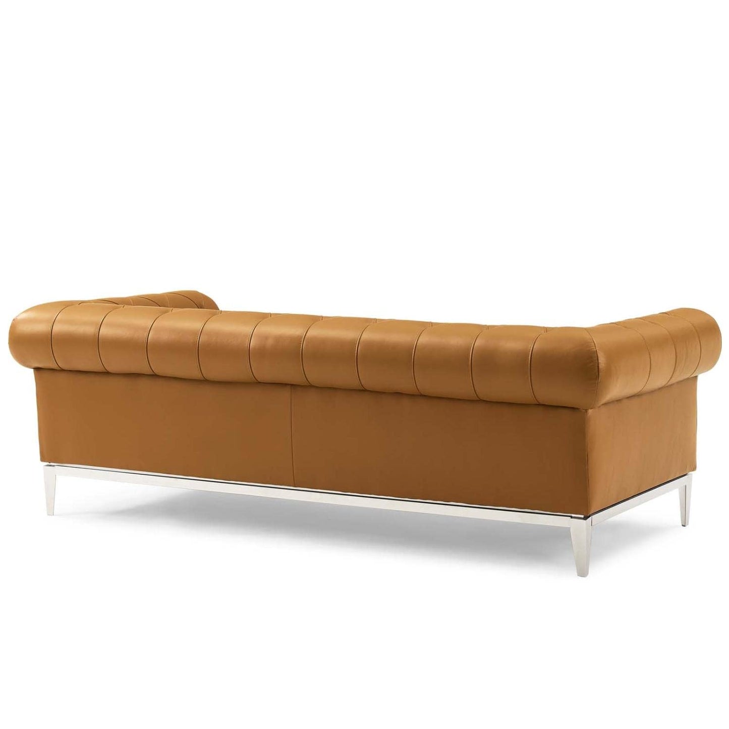 kitchen and dining room sets | CasaFoyer Idyll Leather Chesterfield 3 Piece Set | Spacious & Opulent Sofa, Loveseat, Armchair | Supple Leather Upholstery | Tufted Button Accents | Polished Stainless Steel Frame | casafoyer.myshopify.com