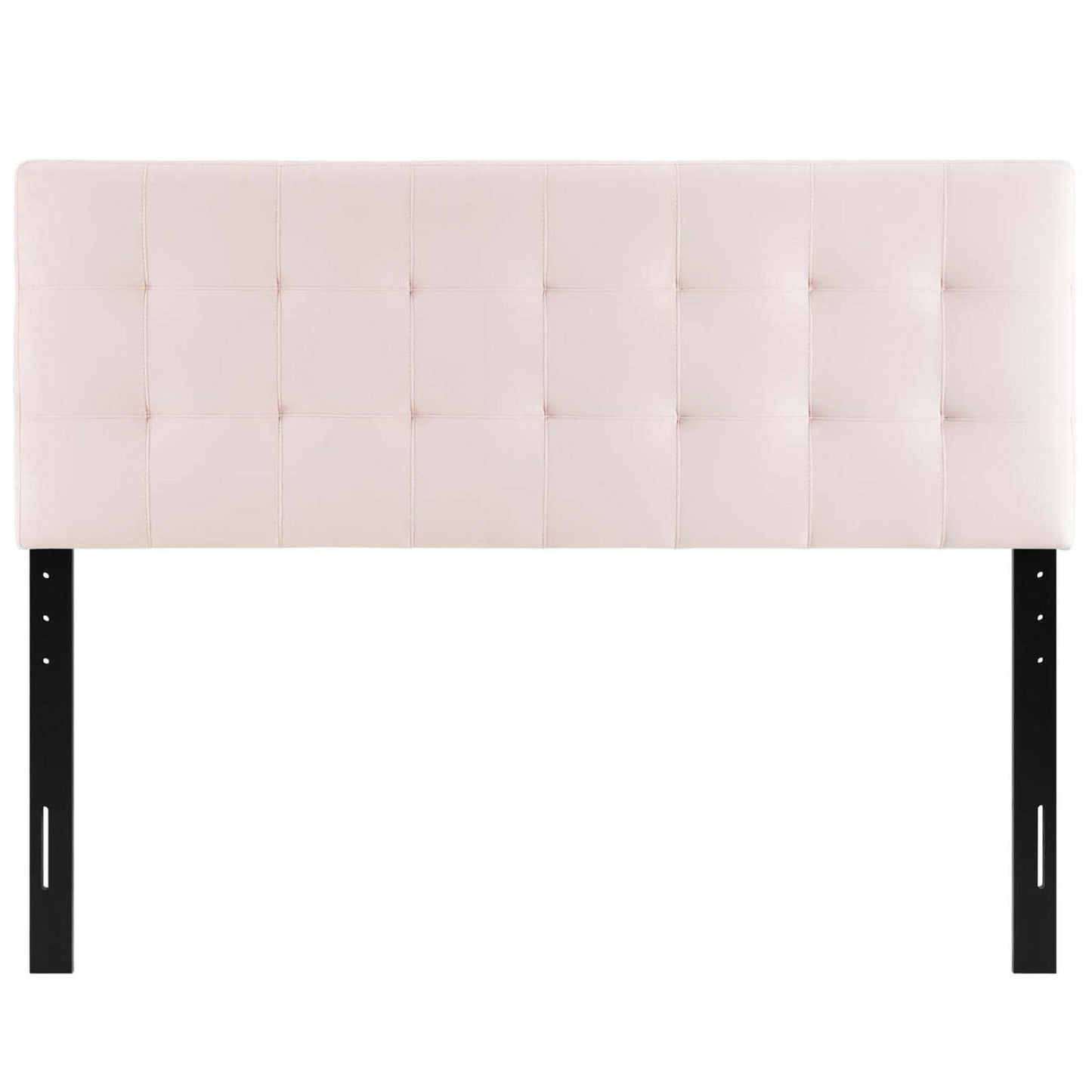 headboards | CasaFoyer Lily Queen Biscuit Tufted Performance Velvet Headboard | Elegant & Luxurious | Stain-Resistant | Height-Adjustable | Perfect for Master Bedroom or Guest Suite (Pink) | casafoyer.myshopify.com