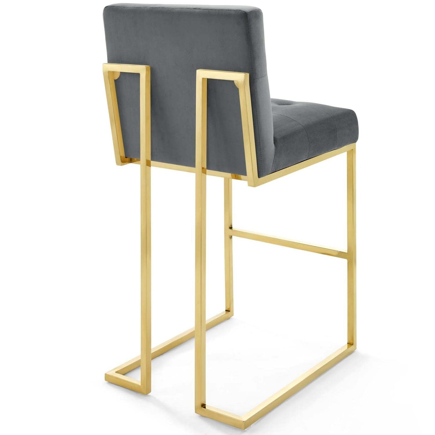 barstools | CasaFoyer Privy Bar Stool | Gold Stainless Steel Base | Performance Velvet Upholstery | Elegant & Durable | Hassle-Free Assembly | 331 lbs Weight Capacity | casafoyer.myshopify.com