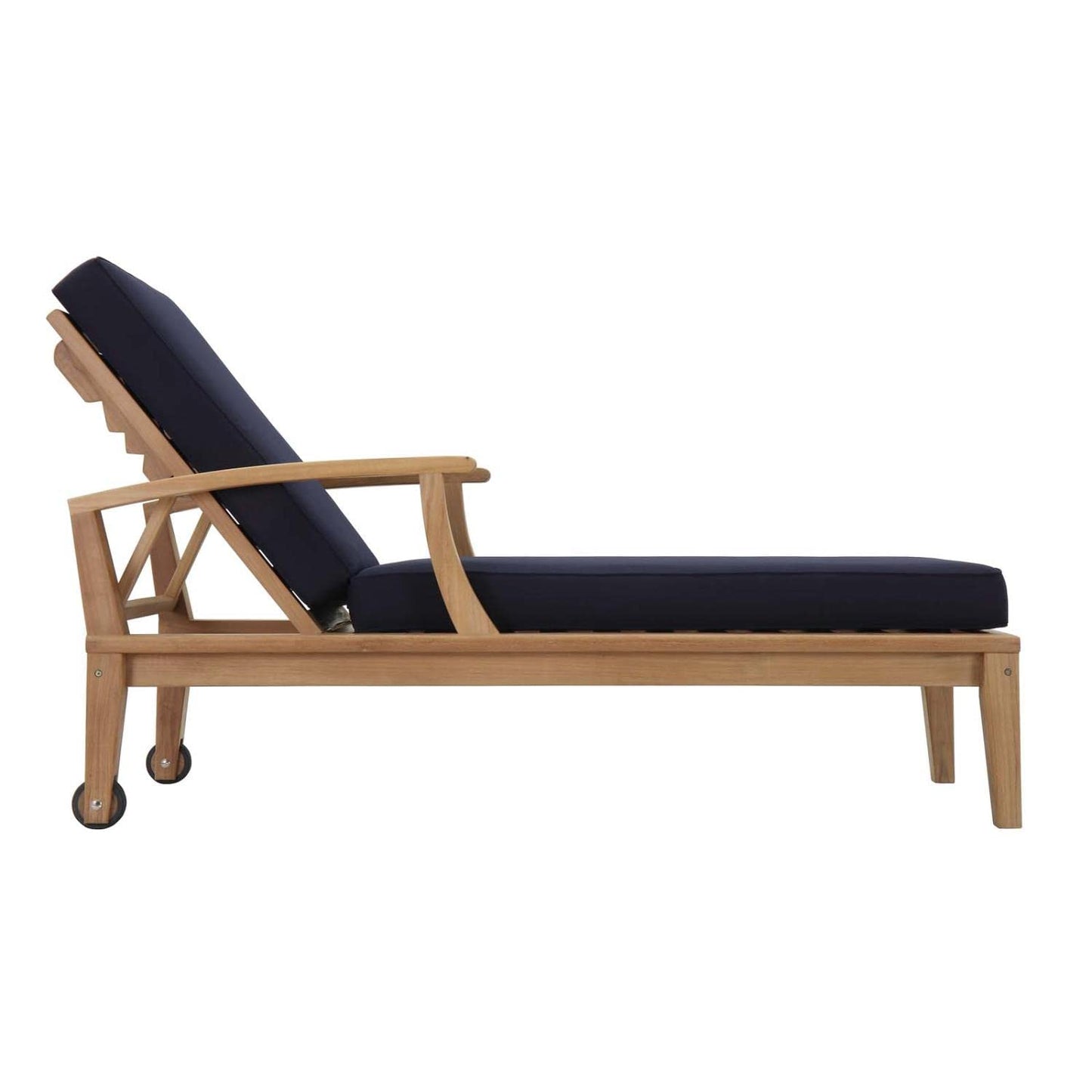 executive chairs | CasaFoyer Marina Teak Wood Outdoor Patio Single Chaise Lounge Chair | Luxury & Comfort | All-Weather Cushions | Assembly Required | casafoyer.myshopify.com