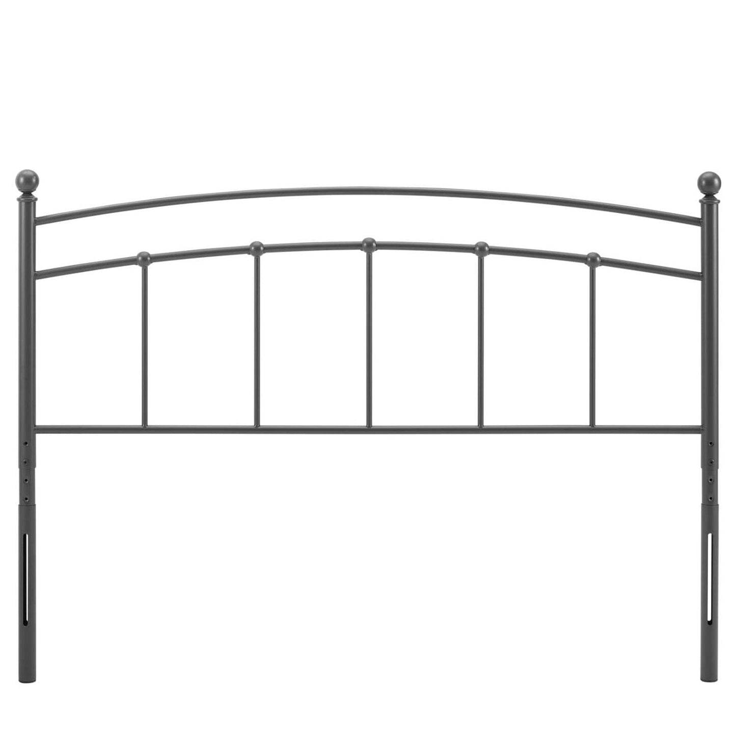 headboards | CasaFoyer Abigail Metal Queen Headboard | Vintage Modern Charm | Rustic Elegance | Powder-Coated Iron | Height-Adjustable | Easy Assembly | casafoyer.myshopify.com