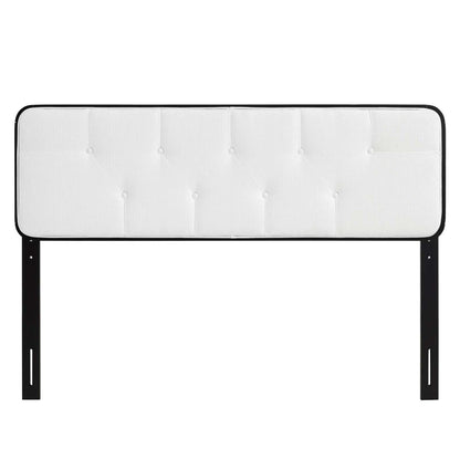 headboards | CasaFoyer Collins Tufted Wood Full Headboard | Modern Retro Style | Wood Grain Frame | Compatible with Billie and Margo Collections | Durable Rubberwood and MDF Construction | Dense Foam Padding | Customizable | Assembly Required | casafoyer.myshopify.com
