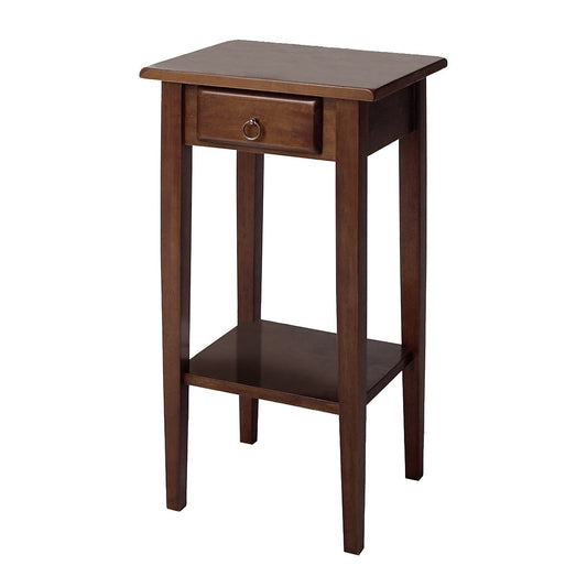 TABLE | Ergode Regalia Design | Elegant & Stylish | Versatile Solution for Plants & Telephones | Drawer & Shelf | 16.93 W x 14.17 D x 29.53 H | 18.74 lbs | casafoyer.myshopify.com