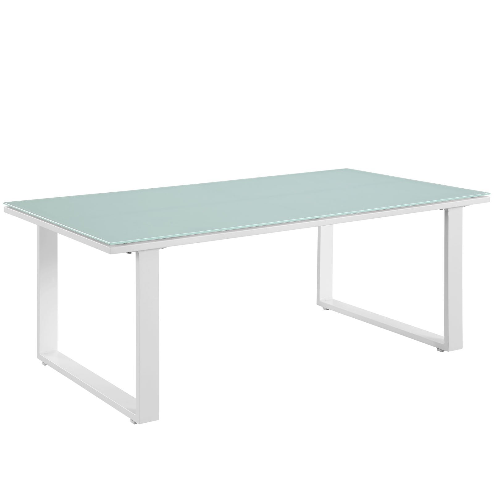 coffee tables | Ergode Fortuna Outdoor Patio Coffee Table | Modern Aluminum Design | Enhance Your Outdoor Lounge with Versatile and Stylish Furniture | casafoyer.myshopify.com