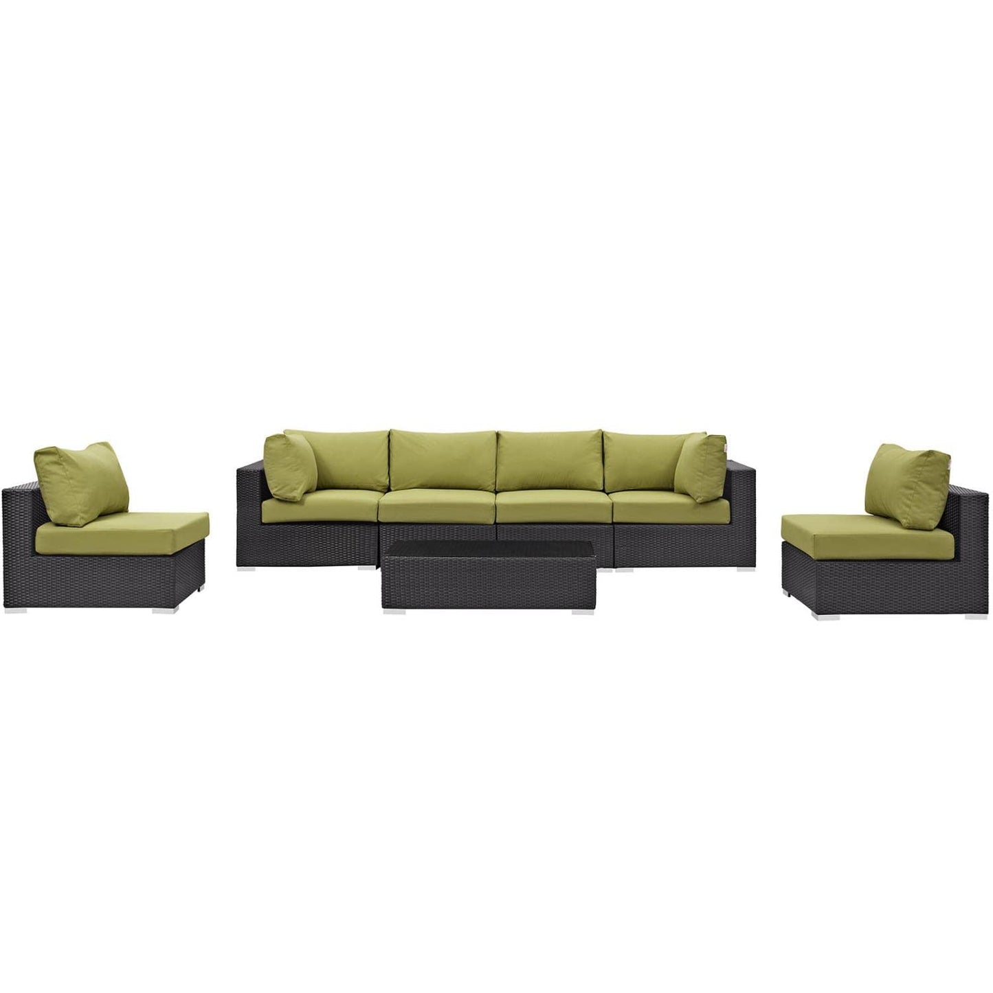 kitchen and dining room sets | CasaFoyer Convene Outdoor Sectional Set | Durable Rattan Weave | Weather-Resistant Cushions | 10 Piece Patio Furniture | casafoyer.myshopify.com