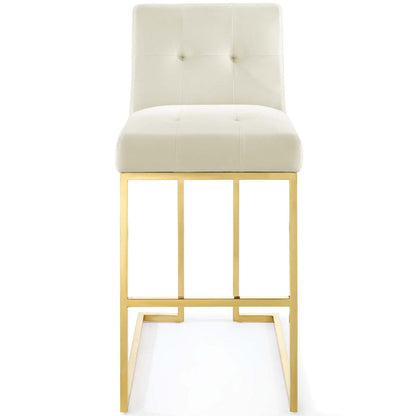 barstools | CasaFoyer Privy Bar Stool | Luxurious Velvet Upholstery | Gold Stainless Steel Base | Stain-Resistant | 331 lbs Capacity | Hassle-Free Assembly | casafoyer.myshopify.com