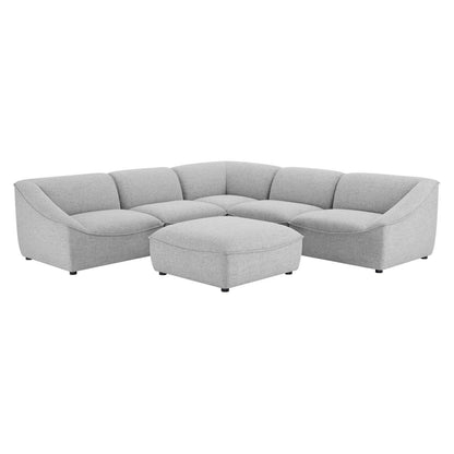 kitchen and dining room sets | CasaFoyer Comprise Upholstered 7-Piece Sectional Sofa | French Piping | Foam Padding | Polyester Upholstery | Pocket Coil Springs | Solid Wood | Rubberwood Legs | casafoyer.myshopify.com