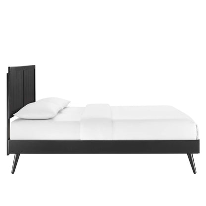 adjustable bed bases | CasaFoyer Alana Wood Twin Platform Bed | Retro Charm | Durable Construction | No Box Spring Needed | Easy Assembly | Black | casafoyer.myshopify.com