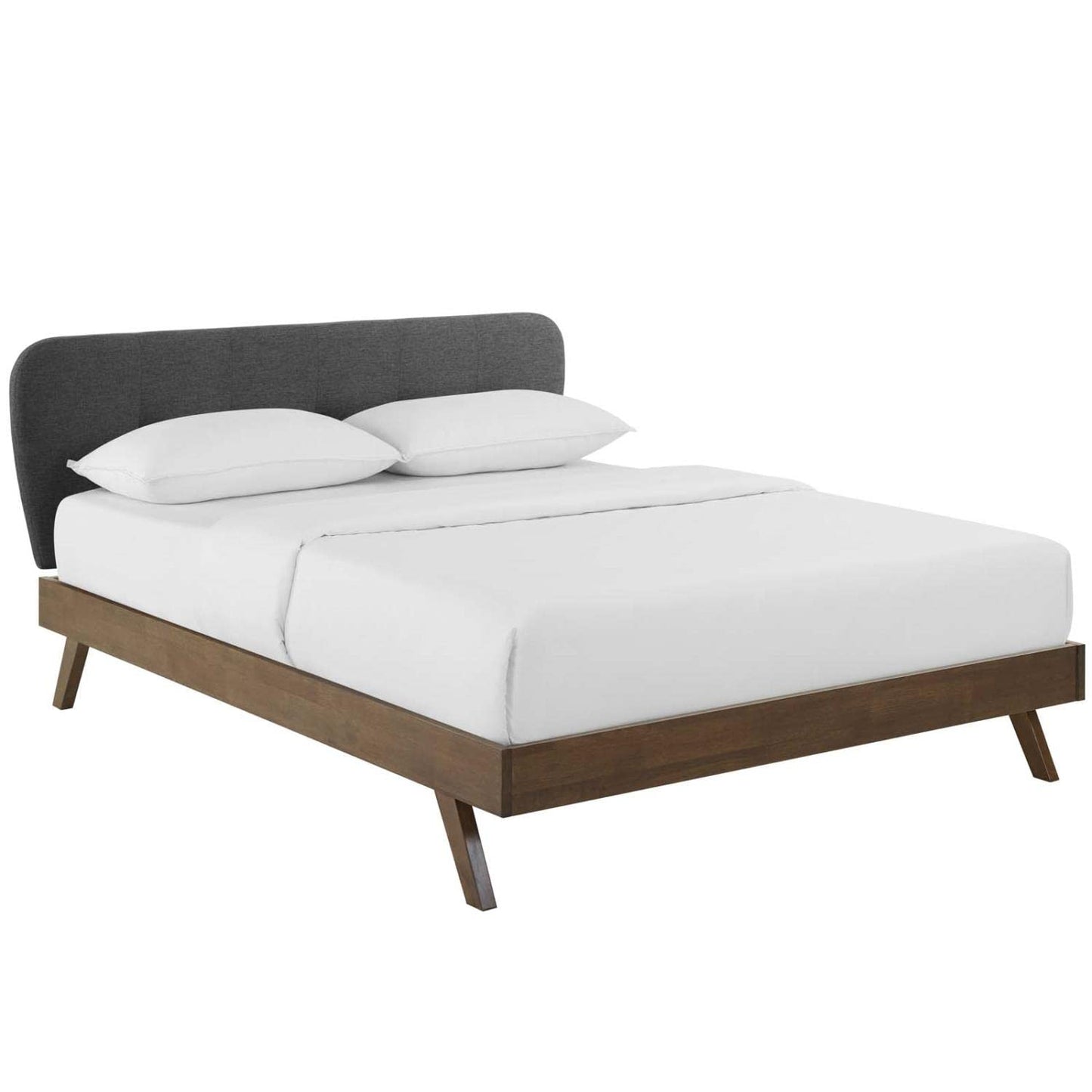 adjustable bed bases | CasaFoyer Gianna Queen Platform Bed | Timeless Allure | Elegant Design | Button Tufted Upholstery | Mid-Century Charm | Sturdy Frame | Wood Slat Support System | Accommodates Various Mattress Types | Farmhouse/Rustic/Modern | 800 lbs Weight Capacity | casafoyer.myshopify.com