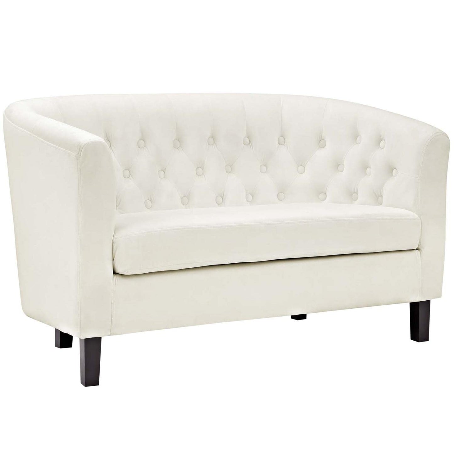 kitchen and dining room sets | CasaFoyer Prospect Button Tufted Performance Velvet Sofa Furniture Set | Luxurious Chesterfield Design | Plush Foam Padding | Stain-Resistant Upholstery | Espresso Stained Wood Legs | 2 Piece Set | casafoyer.myshopify.com