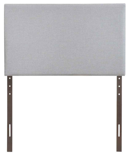Bed | CasaFoyer  Region Linen Fabric Upholstered Twin Headboard | Spacious & Elegant Design | Modern Decor | Includes One Headboard | Sky Gray | casafoyer.myshopify.com