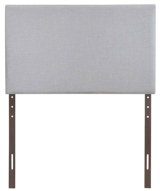 Bed | CasaFoyer  Region Linen Fabric Upholstered Twin Headboard | Spacious & Elegant Design | Modern Decor | Includes One Headboard | Sky Gray | casafoyer.myshopify.com