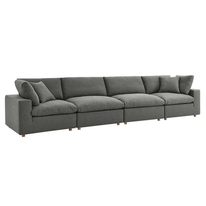 kitchen and dining room sets | CasaFoyer Commix Plush Comfort Sectional Sofa Set | Elegant Gray Upholstery | Solid Wood Construction | Cotton & Down Cushions | Ideal for Living Room | 4 Piece Set | casafoyer.myshopify.com
