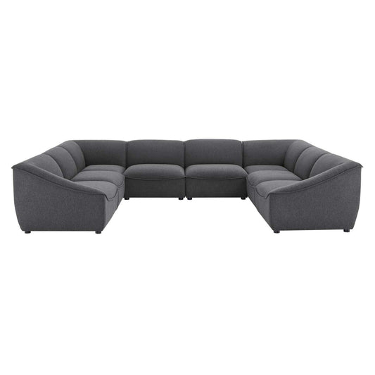 kitchen and dining room sets | CasaFoyer Comprise Upholstered 8-Piece Sectional Sofa | Ultimate Comfort | French Piping | Dense Foam Padding | Solid Wood Construction | Customizable Living Room Furniture | casafoyer.myshopify.com