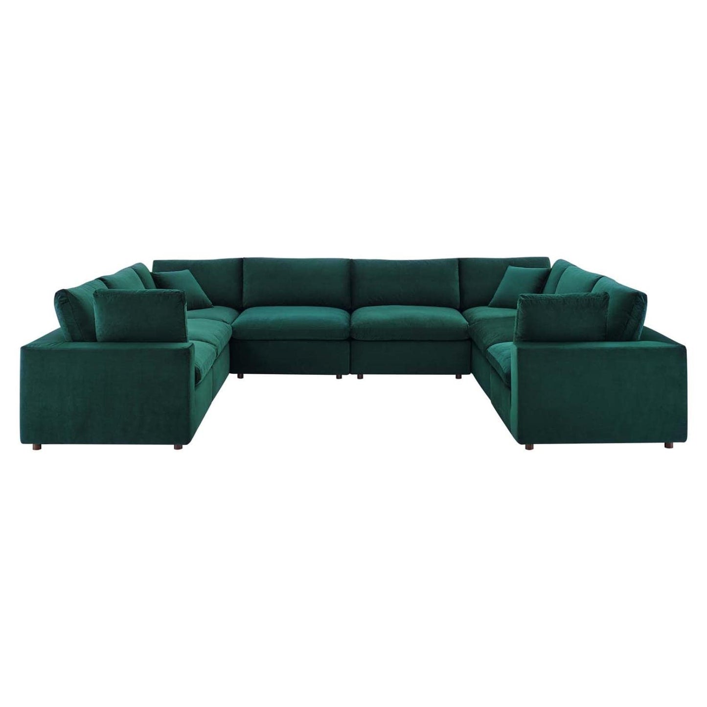 kitchen and dining room sets | CasaFoyer Commix Sectional Sofa | Luxurious & Inviting | Plush Comfort | Stain-Resistant Velvet | Solid Wood Construction | 8-Piece Set | casafoyer.myshopify.com