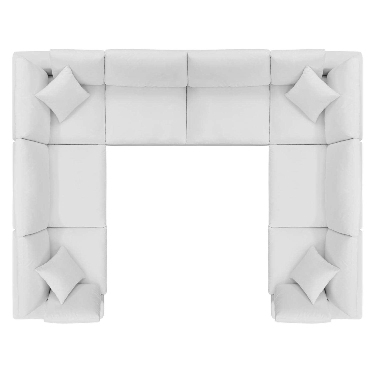 kitchen and dining room sets | CasaFoyer Commix | Luxurious Sectional Sofa Set | Stain-Resistant Velvet | Foam Padded | Overstuffed Cushions | Modern Homes | 8-Piece Set | casafoyer.myshopify.com