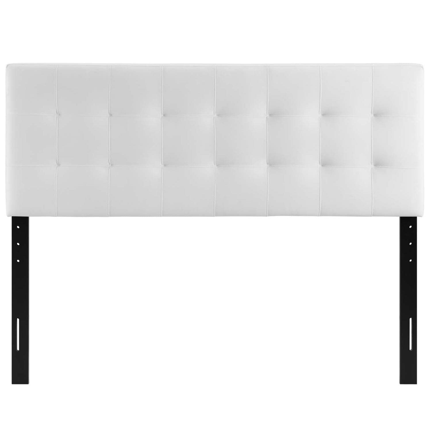 headboards | CasaFoyer Lily King Biscuit Tufted Performance Velvet Headboard | Classic Elegance & Modern Luxury | Soft & Stain-Resistant | King Size | White | casafoyer.myshopify.com