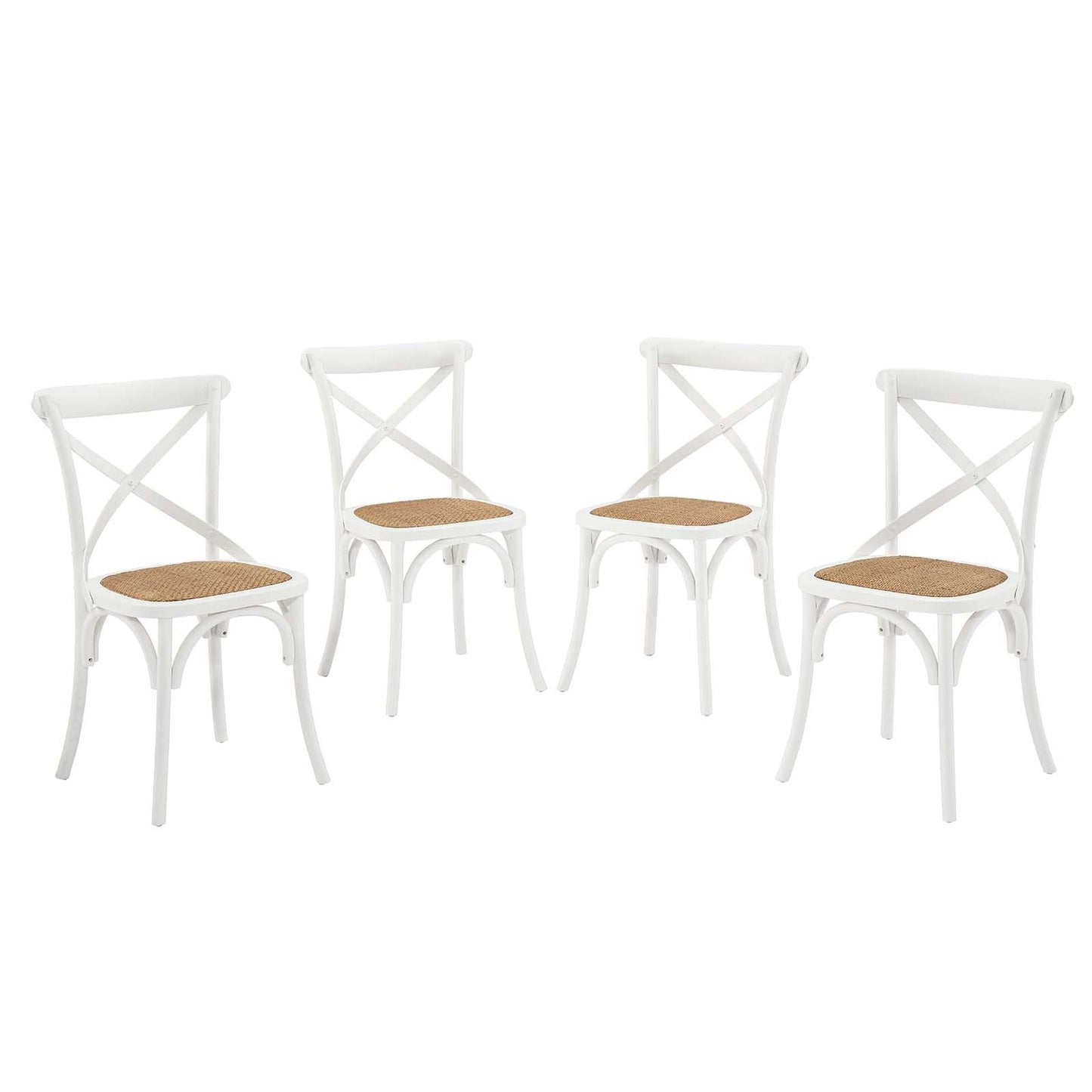home office desk chairs | CasaFoyer Nostalgic & Tranquil | Rustic Modern Wooden Dining Side Chairs - Set of 4 | Fully Assembled | Ideal for Country Cottages & Urban Homes | casafoyer.myshopify.com