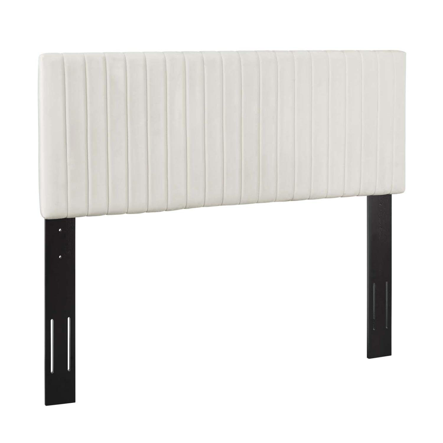 Bed | CasaFoyer Opulent Keira King/California King Headboard | Channel Tufted Design | Velvet Texture | Sturdy Construction | Performance Velvet Fabric | Dense Foam Padding | casafoyer.myshopify.com