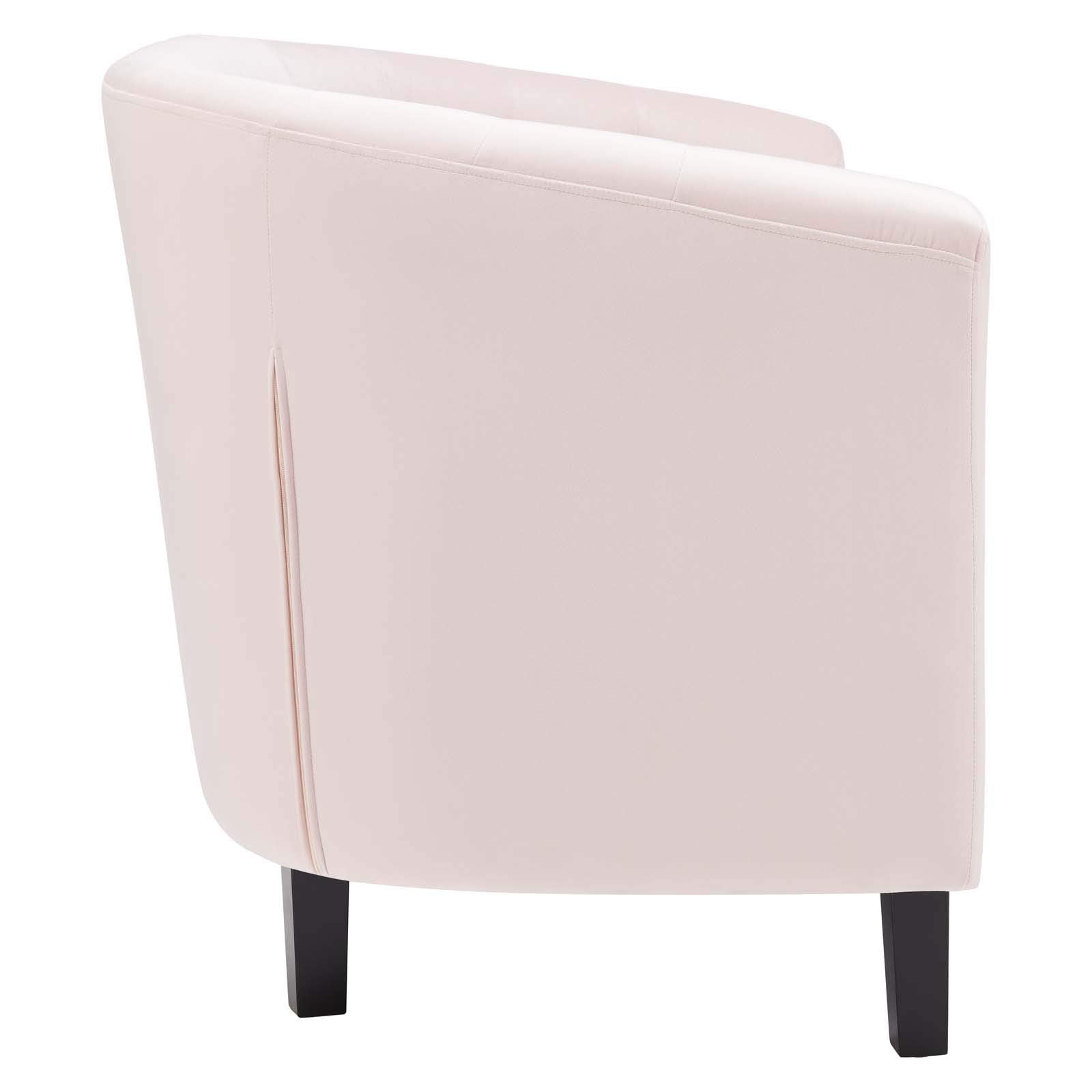 sofas | CasaFoyer Prospect Performance Velvet Loveseat | Opulent Chesterfield Design | Modern Aesthetic | Plush Comfort | Espresso Stained Legs | Pink | casafoyer.myshopify.com