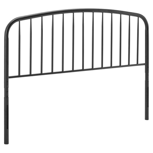 Bed | CasaFoyer Nova Metal Queen Headboard | Modern Farmhouse Style | Durable Iron Construction | Height-Adjustable | Neutral Aesthetic | Perfect for Master Bedroom or Guest Suite | casafoyer.myshopify.com