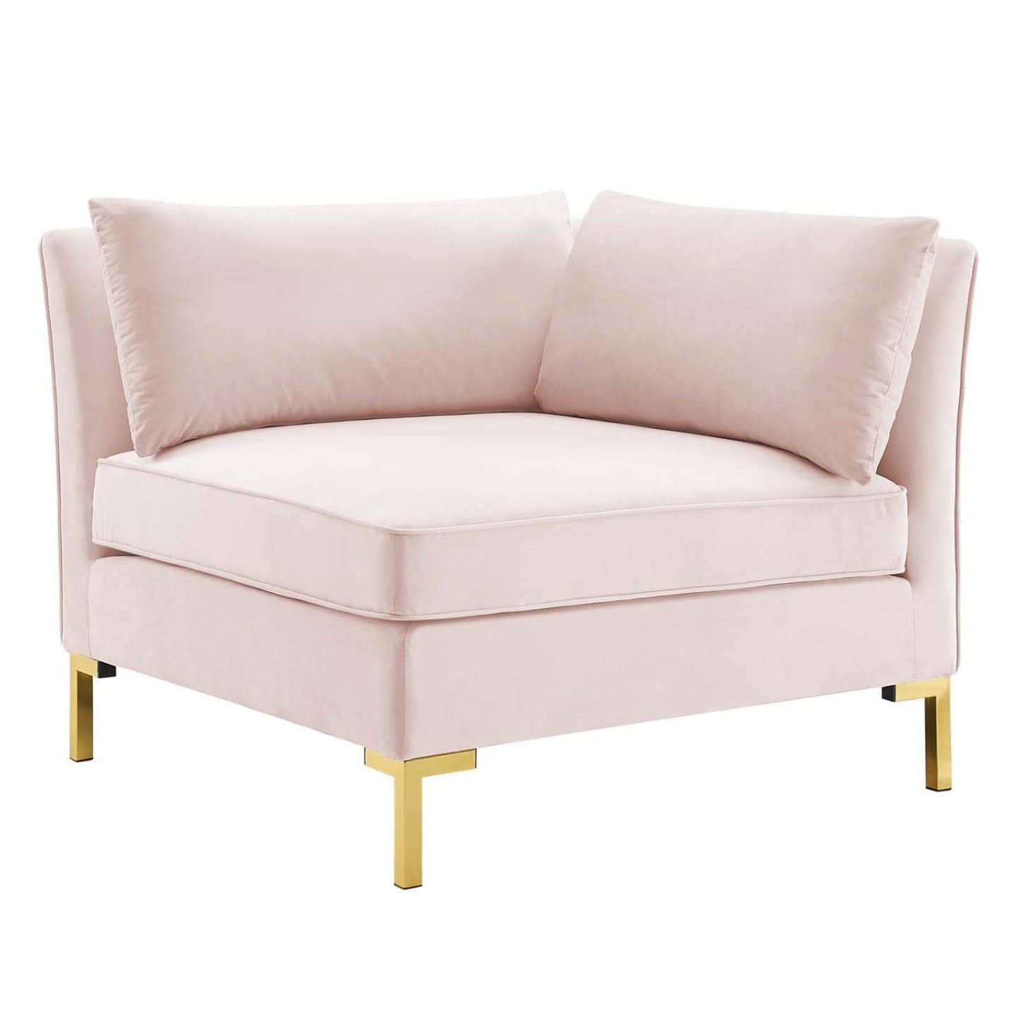 sofas | CasaFoyer Ardent Performance Velvet Sofa | Vintage Modern Glam Deco Style | Versatile Sectional Design | Stain-Resistant Upholstery | Premium Seating Experience | Gold Metal Legs | Set of 4 Chairs | casafoyer.myshopify.com